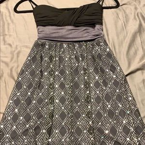 Strapless size 3 little black dress